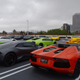 Illustration for article titled Supercars Took Over A Garage To Welcome The $1.9 Million Lamborghini Centenario